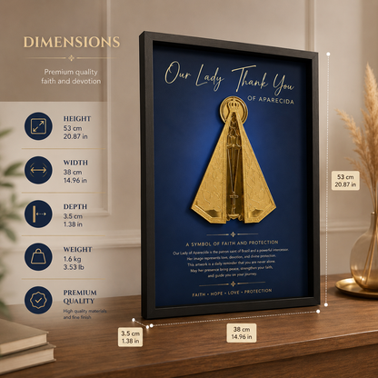The Aparecida Blessing Frame + GIFT