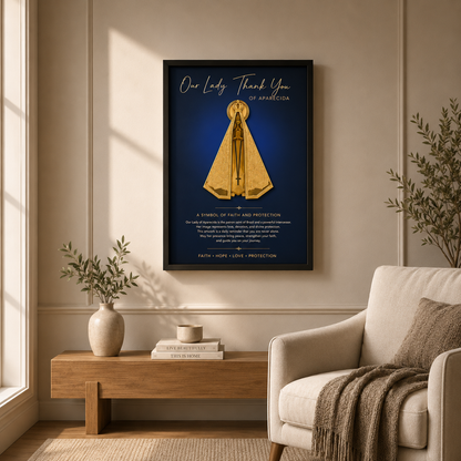 The Aparecida Blessing Frame + GIFT