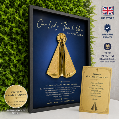 The Aparecida Blessing Frame + GIFT